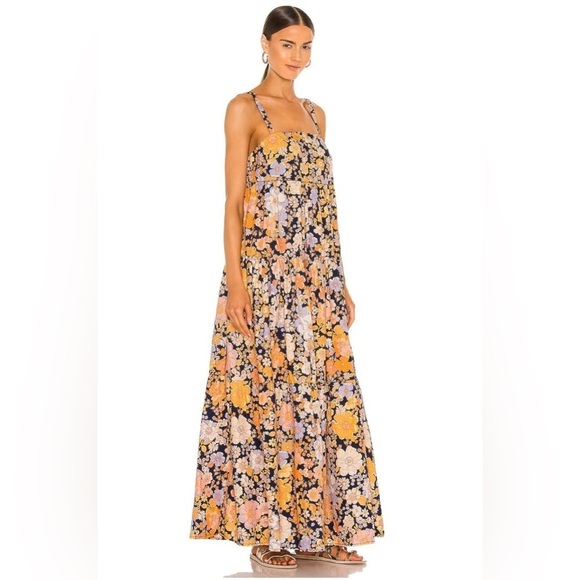 Free People Park Slope Floral Maxi Dress size M - Picture 2 of 8
